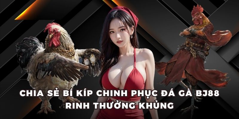 Chia sẻ bí kíp chinh phục đá gà BJ88 rinh thưởng khủng